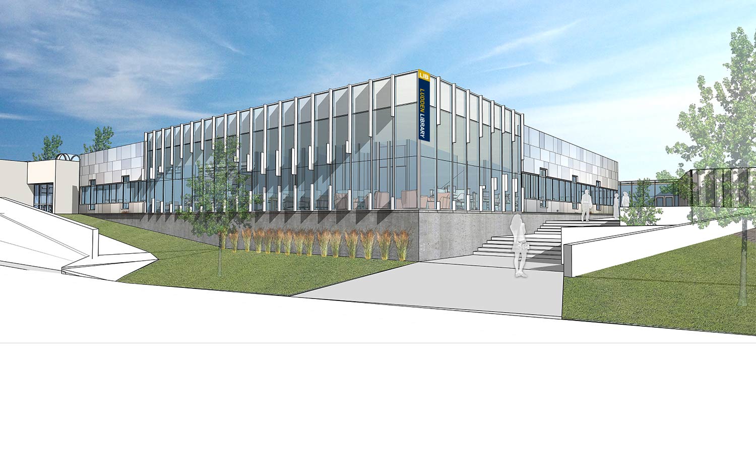 Ludden Library LCCC Laramie County Community College, Wyoming