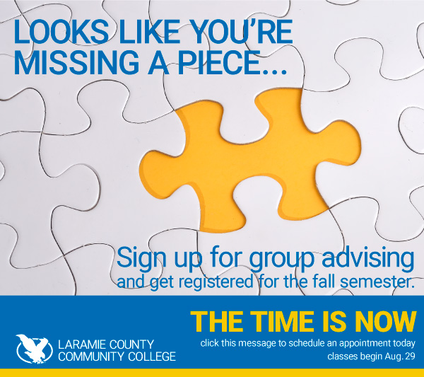 Sign up for group advising and get registered for the fall semester.