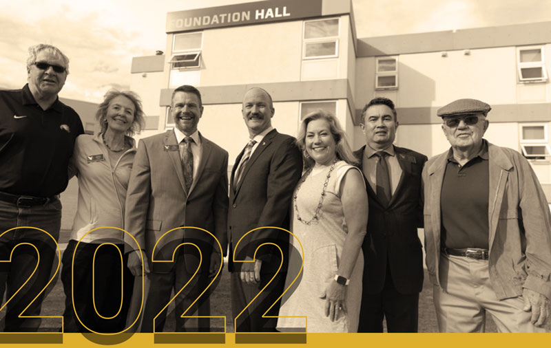 Foundation Hall is the new name of LCCC’s first residence hall. Located on the southwest side of LCCC’s Cheyenne campus, Foundation Hall is connected to Blue Hall and adjacent to Gold Hall.