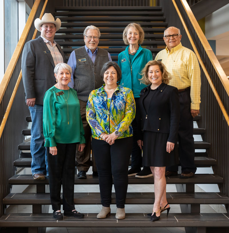 group photo of the Board of Trustees