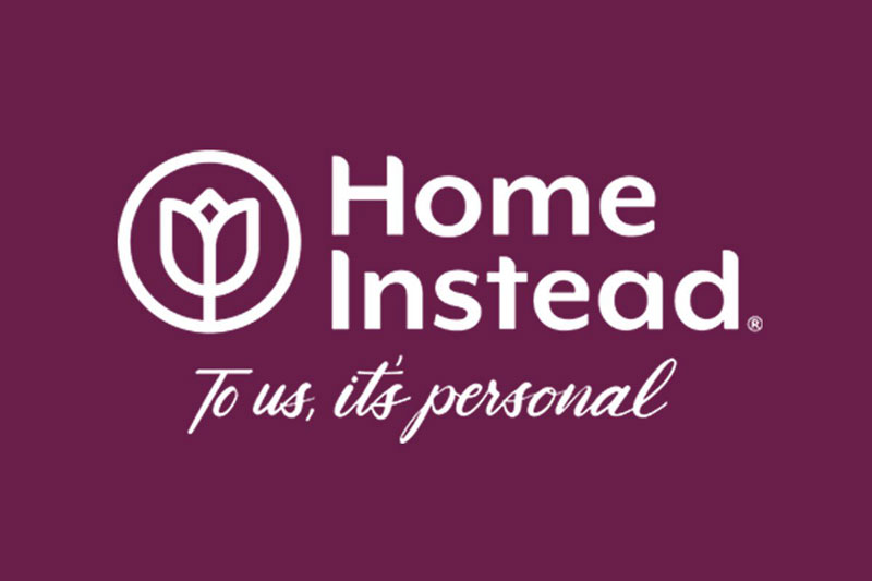 logo for Home Instead: to us it's personal