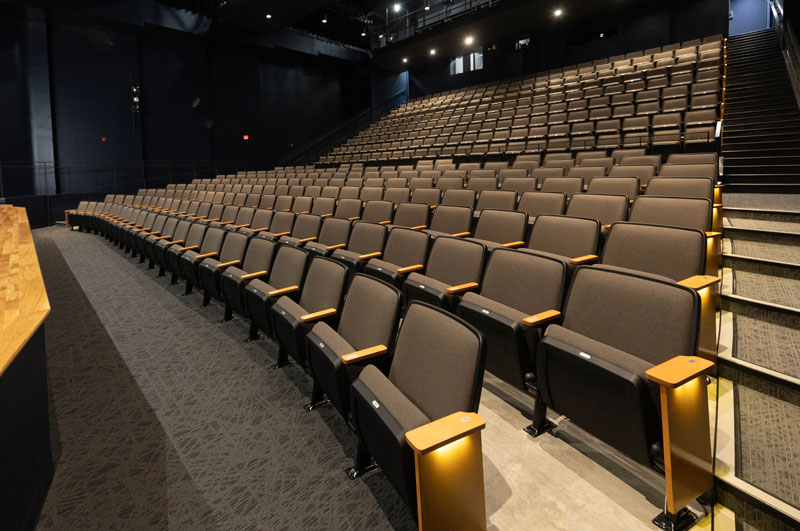 photo of all the seats in the Surbrugg/Prentice Auditorium