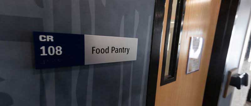 Crossroads Food Pantry door