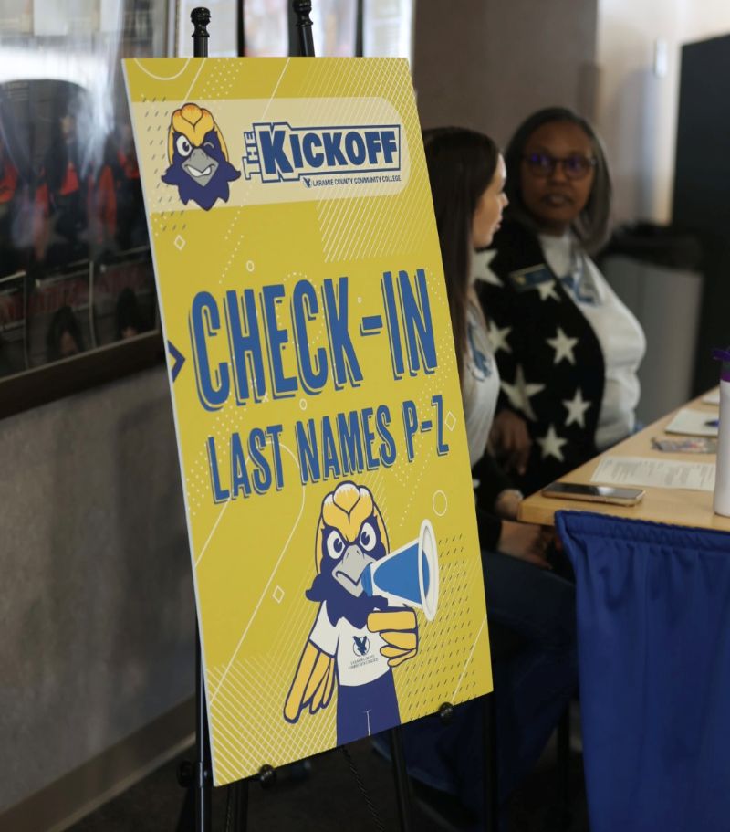 Students were welcomed to the Spring 2026 Kickoff in January at LCCC.