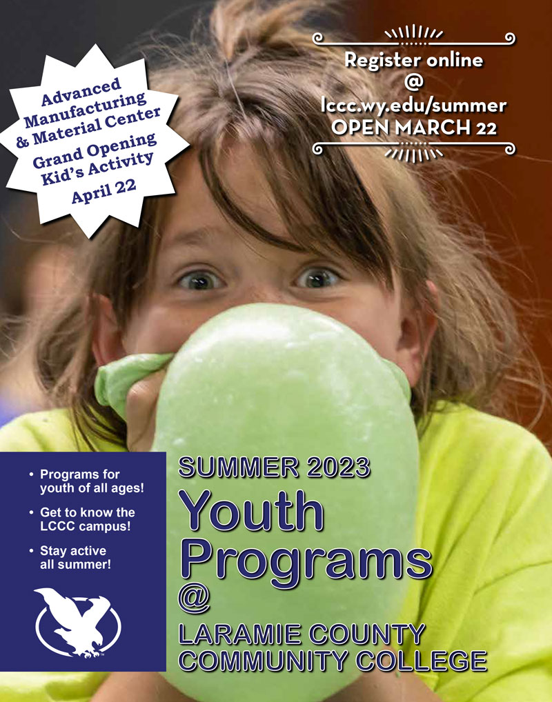 cover of Youth Programs Schedule Summer 2023