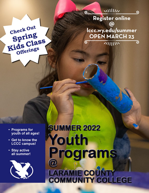 cover of Youth Programs Schedule Summer 2022