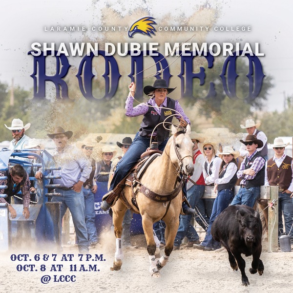 Shawn Dubie Memorial Rodeo poster for 2023