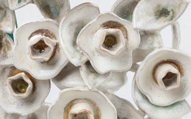 flower scuplture by Stephanie Kantor